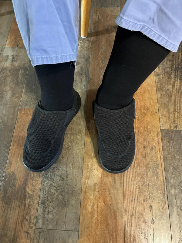 Many customers notice a clear improvement in comfort with our shoes.