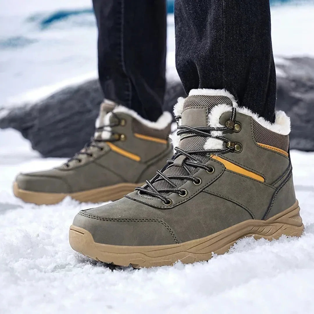Evan Hiking Boots – Waterproof Warm Lined Walking Boots for Men