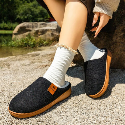 Ellie Women’s Slippers – Warm Slip On House Shoes with Grip Sole