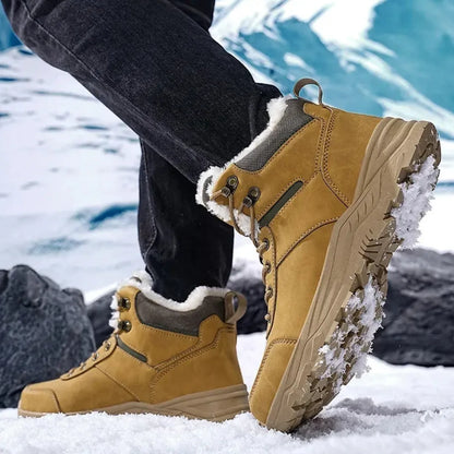 Evan Hiking Boots – Waterproof Warm Lined Walking Boots for Men