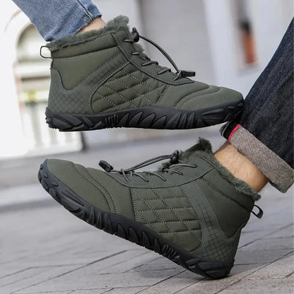 Arlo Barefoot Winter Boots – Warm Lined Minimalist Toe Shoes