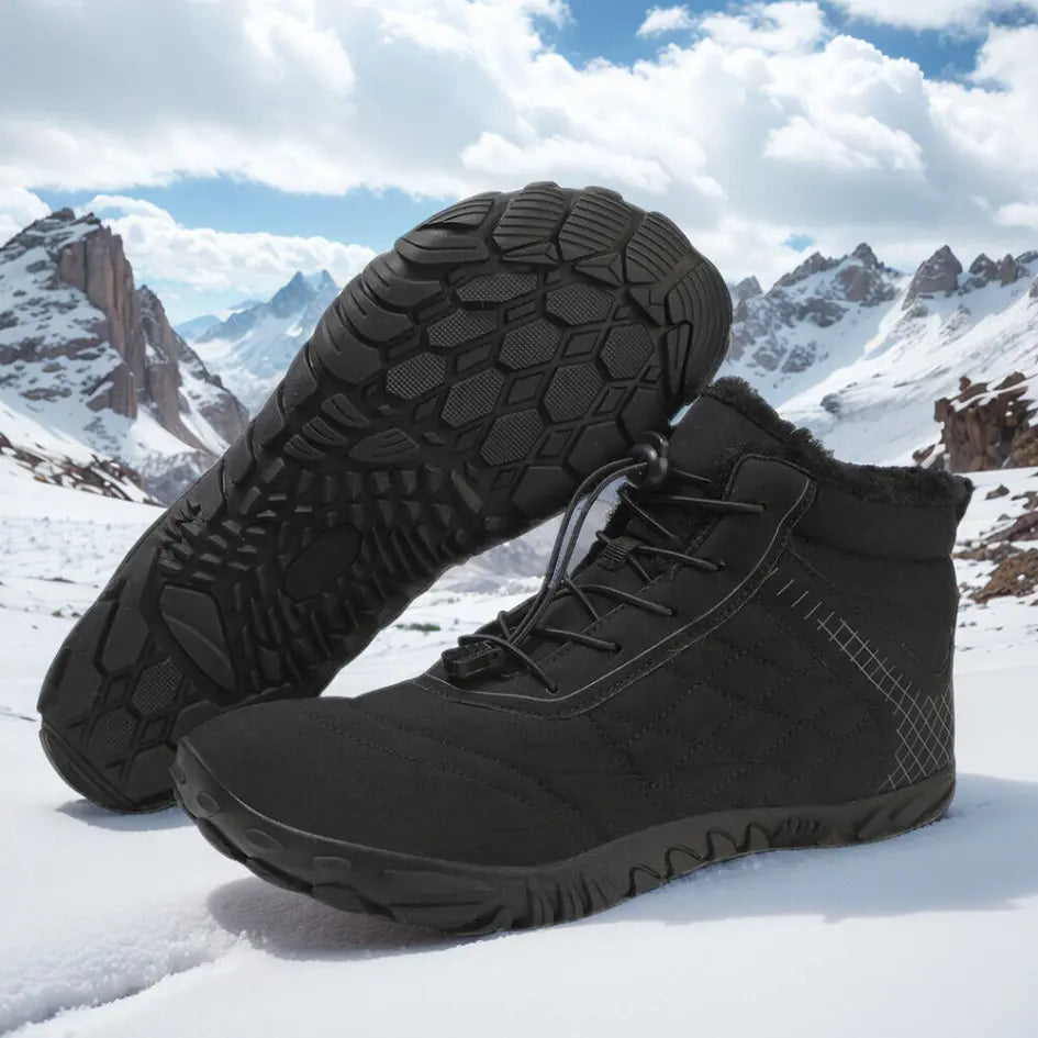 Arlo Barefoot Winter Boots – Warm Lined Minimalist Toe Shoes