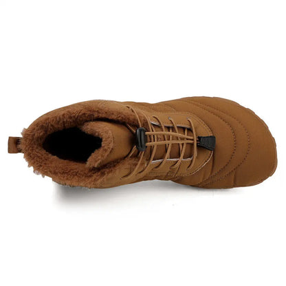 Arlo Barefoot Winter Boots – Warm Lined Minimalist Toe Shoes