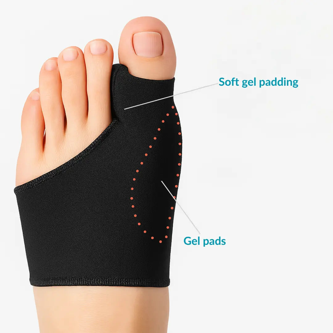Bunion Corrector Sleeve with Gelpad for Hallux Valgus Relief