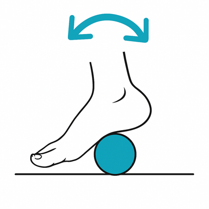 Cork Foot Massage Ball Ø2.4 Inch for Plantar Fasciitis Relief