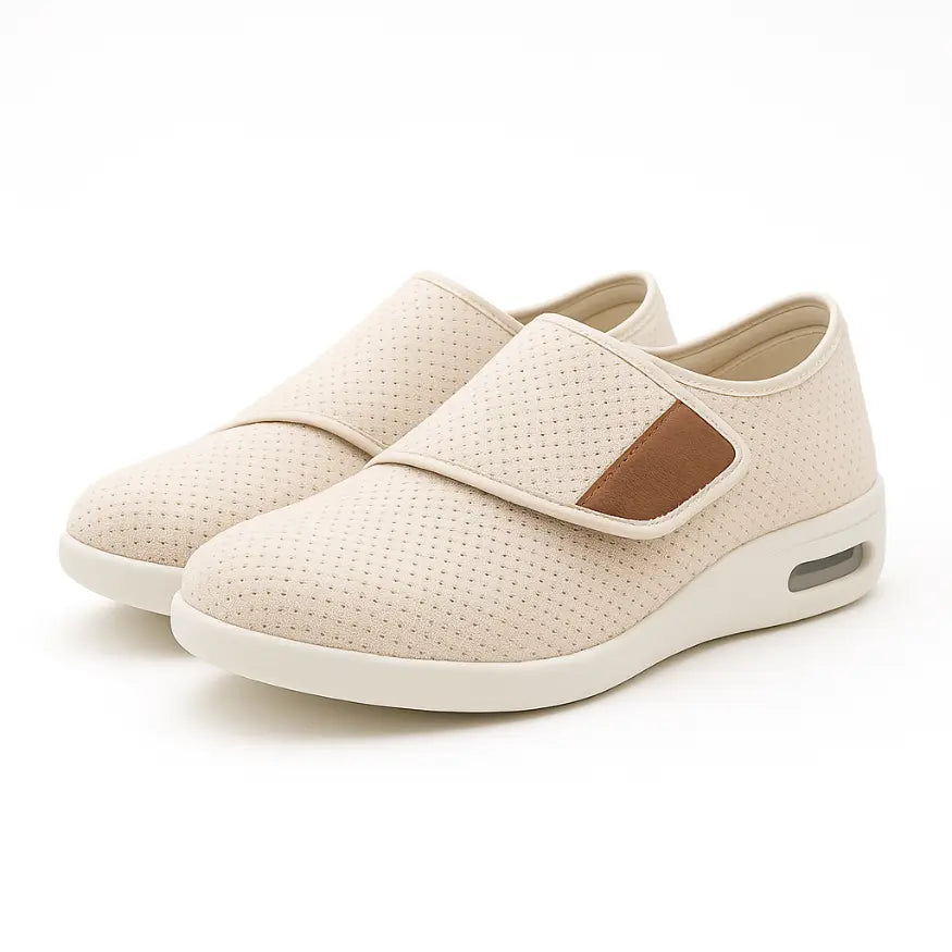 Elliot Wide Fit Shoes – Adjustable Velcro Orthopedic Shoes