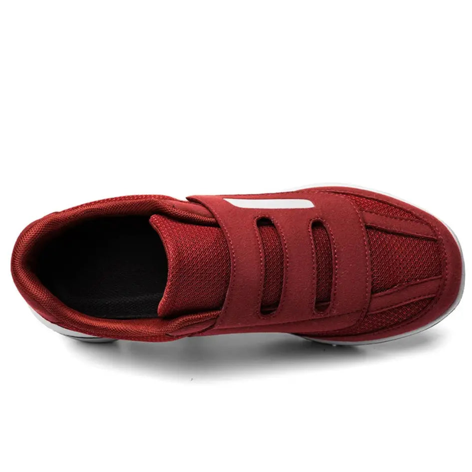 Evan Mens Wide Fit Shoes with Velcro – Orthopedic Walking Shoes