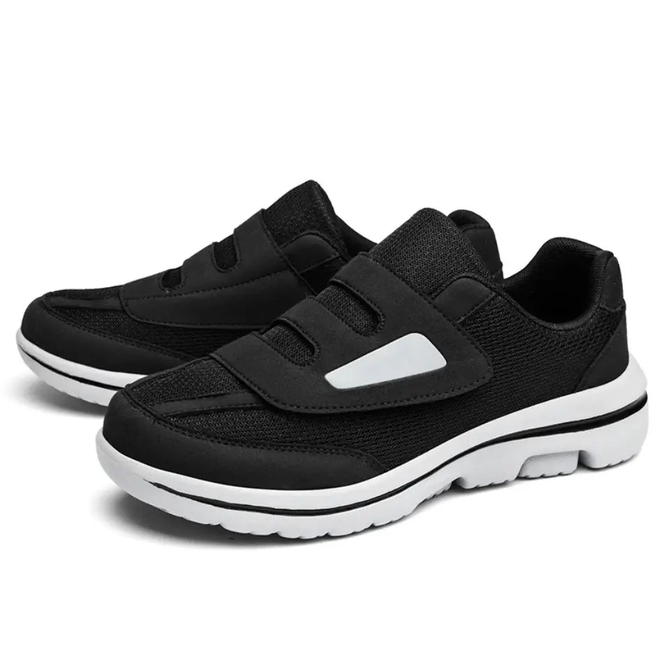 Evan Mens Wide Fit Shoes with Velcro – Orthopedic Walking Shoes