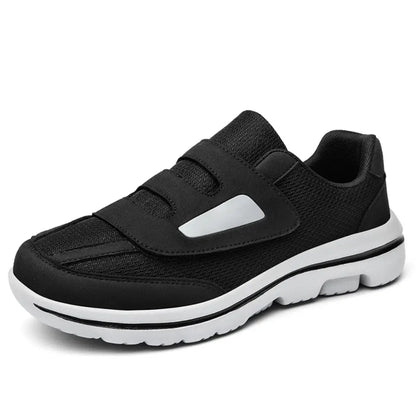 Evan Mens Wide Fit Shoes with Velcro – Orthopedic Walking Shoes