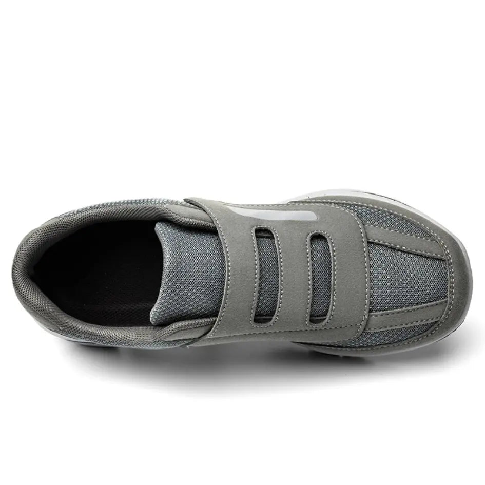 Evan Mens Wide Fit Shoes with Velcro – Orthopedic Walking Shoes