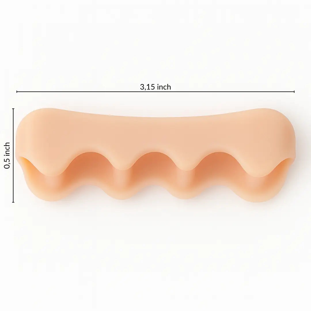 Gel Toe Separators 2 Pcs – Toe Spacers for Bunion & Hammer Toes