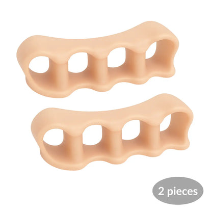 Gel Toe Separators 2 Pcs – Toe Spacers for Bunion & Hammer Toes