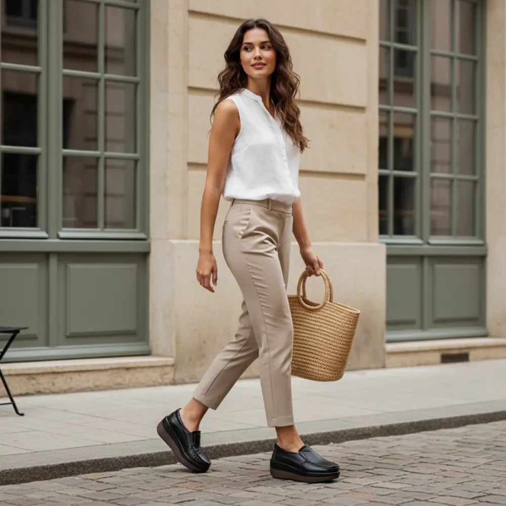 Rosa Orthopedic Slip On Shoes – Comfortable Loafers for Women