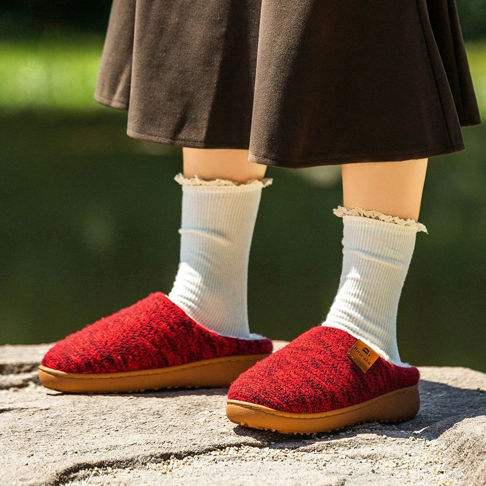 Ellie Women’s Slippers – Warm Slip On House Shoes with Grip Sole