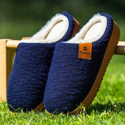 Ellie Women’s Slippers – Warm Slip On House Shoes with Grip Sole