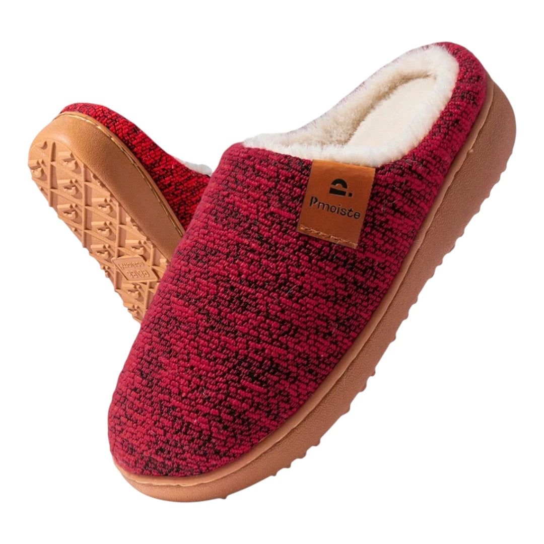 Ellie Women’s Slippers – Warm Slip On House Shoes with Grip Sole