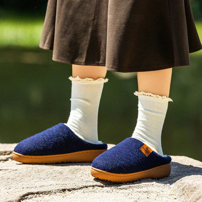 Ellie Women’s Slippers – Warm Slip On House Shoes with Grip Sole