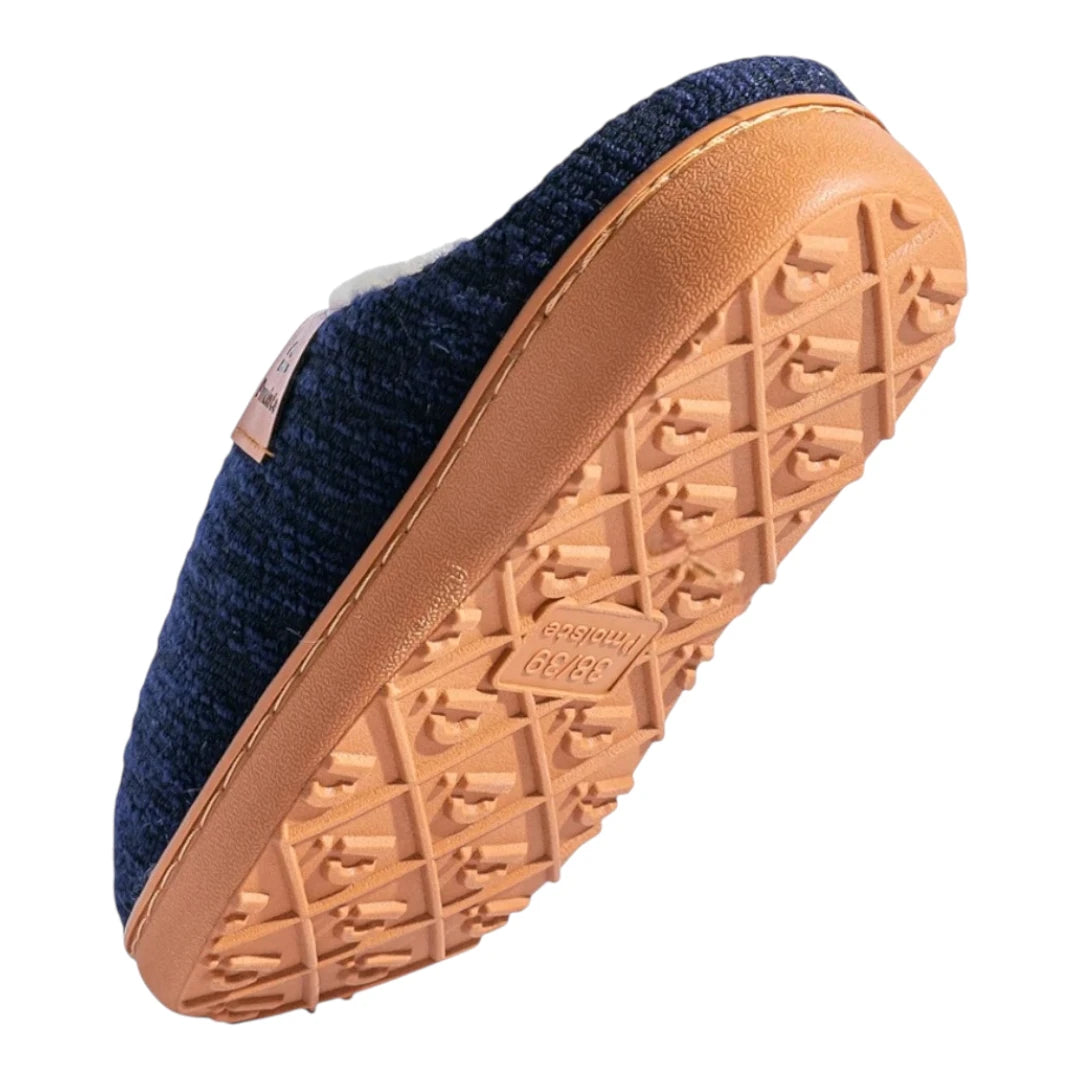 Ellie Women’s Slippers – Warm Slip On House Shoes with Grip Sole