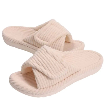 Sky Orthopedic Fluffy Slippers – Arch Support House Slides for Women