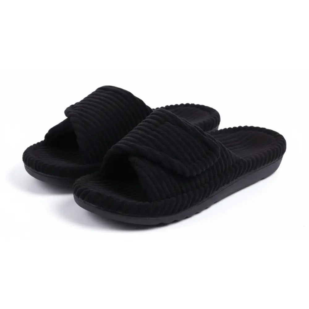Sky Orthopedic Fluffy Slippers – Arch Support House Slides for Women
