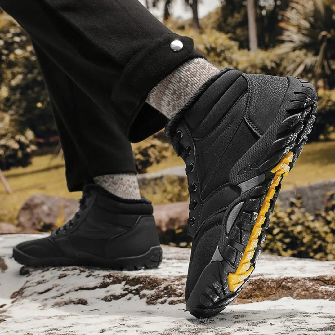 Ty Waterproof Barefoot Boots Unisex – Warm Lined Outdoor Walking Shoes