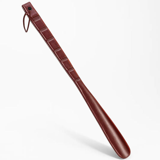 Wooden Shoe Horn 21 Inch – Shoehorn for Seniors & Mobility Aid